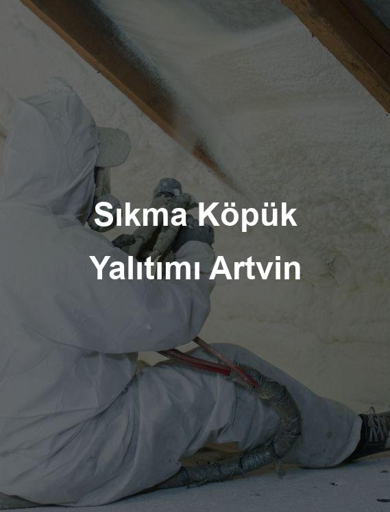 Artvin Sıkma Köpük Çatı Yalıtımı